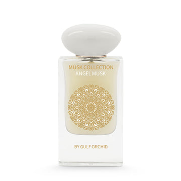 Gulf Orchid Angel Musk Eau De Parfum Perfumes Oriental , Sweet Spicy, Davana, Dry Fruits Rose, Edible, Sandalwood Tonka, Musk, Vanilla