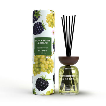 Gulf Orchid Blackberry & Grape Reed Diffuser Eau De Parfum Reed Diffuser