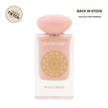Gulf Orchid Cotton Candy Musk Eau De Parfum Perfumes Musky , Floral Lily Of The Valley, Neroli, Rose, Cotton Candy Musk, Orange Blossom, Rose, Violet, Marshmallow Musk, Powdery, Milk, Ambery, Caramel