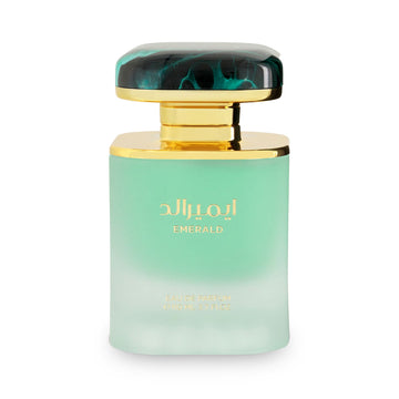 Maison Asrar Emerald Eau De Parfum Perfumes Woody, Spicy Woody Accord, Cashmere Wood, Violet Leaves, Pepper Dry Amber, Leathery Accord, Sandalwood Fougere Accord, Amber, Vanilla Wood, Tonka Beans