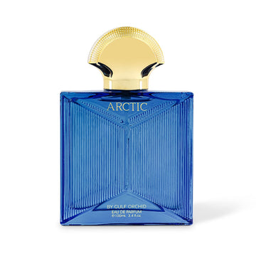 Gulf Orchid Arctic Eau De Parfum Perfumes Citrusy Lemon, Mandarin, Cardamom, Pear, Melon Galbanum, Jasmine, Cedarwood Musk, Marine, Amber, Moss, Caramel