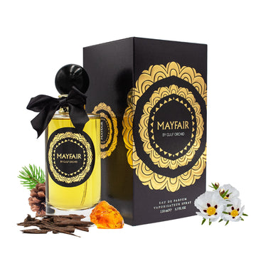 Gulf Orchid Mayfair Eau De Parfum Perfumes  Amber ,  Woody  Cedar Balsamic, Labdanum Agarwood, Amber