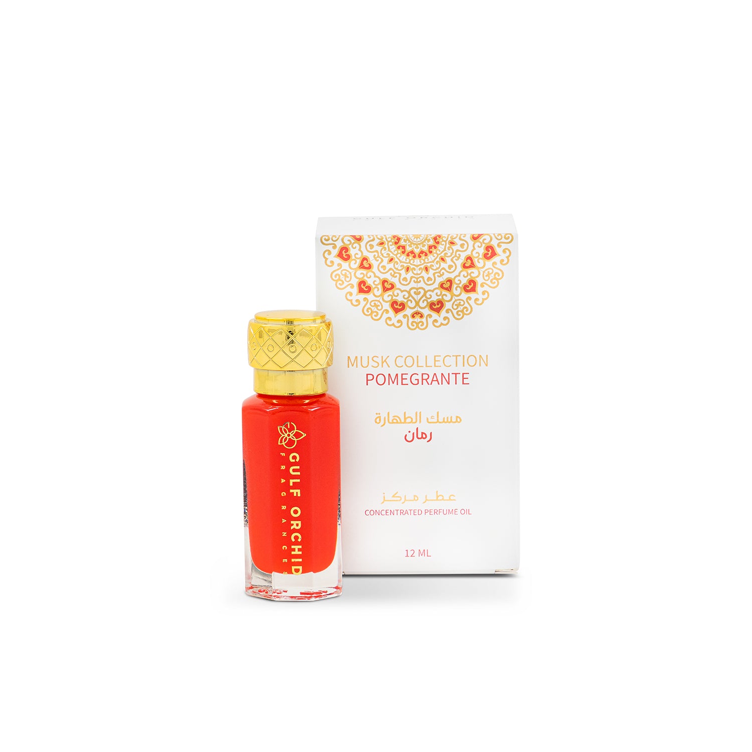 Gulf Orchid Pomegranate Musk Tahara Oil Eau De Parfum Musk  Musky , Fruity Bergamot, Caramel, Clary Sage Freesia, Jasmine, Lily Of The Valley Ambergris, Musk, Patchouli