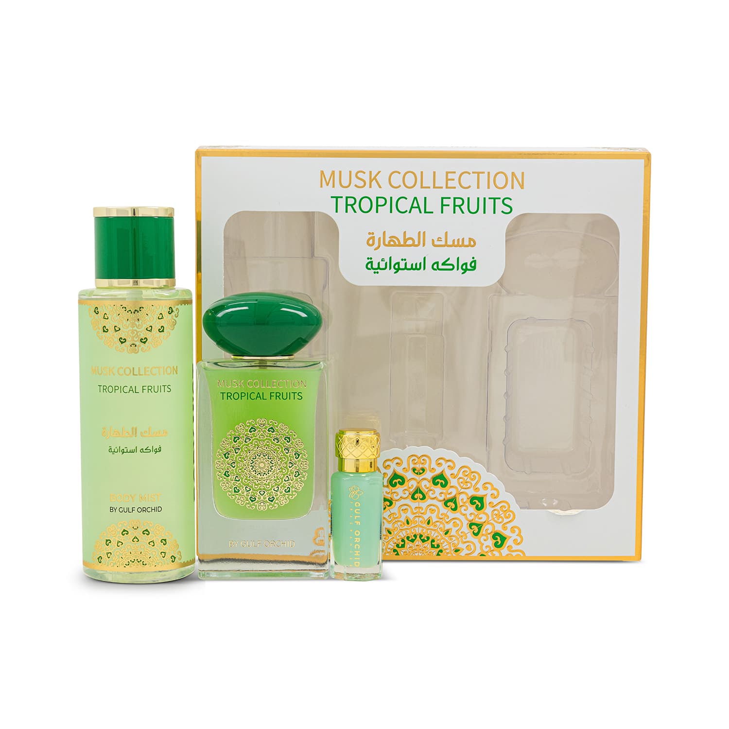 Gulf Orchid Musk Tahara Tropical Fruits Gift Set Eau De Parfum Musk
