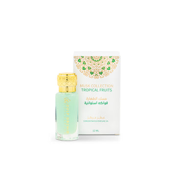 Gulf Orchid Tropical Fruits Musk Tahara Oil Eau De Parfum Musk  Musky , Floral Aldehydic, Pear Musk, Floral, Tropical Fruit Amber, Musk