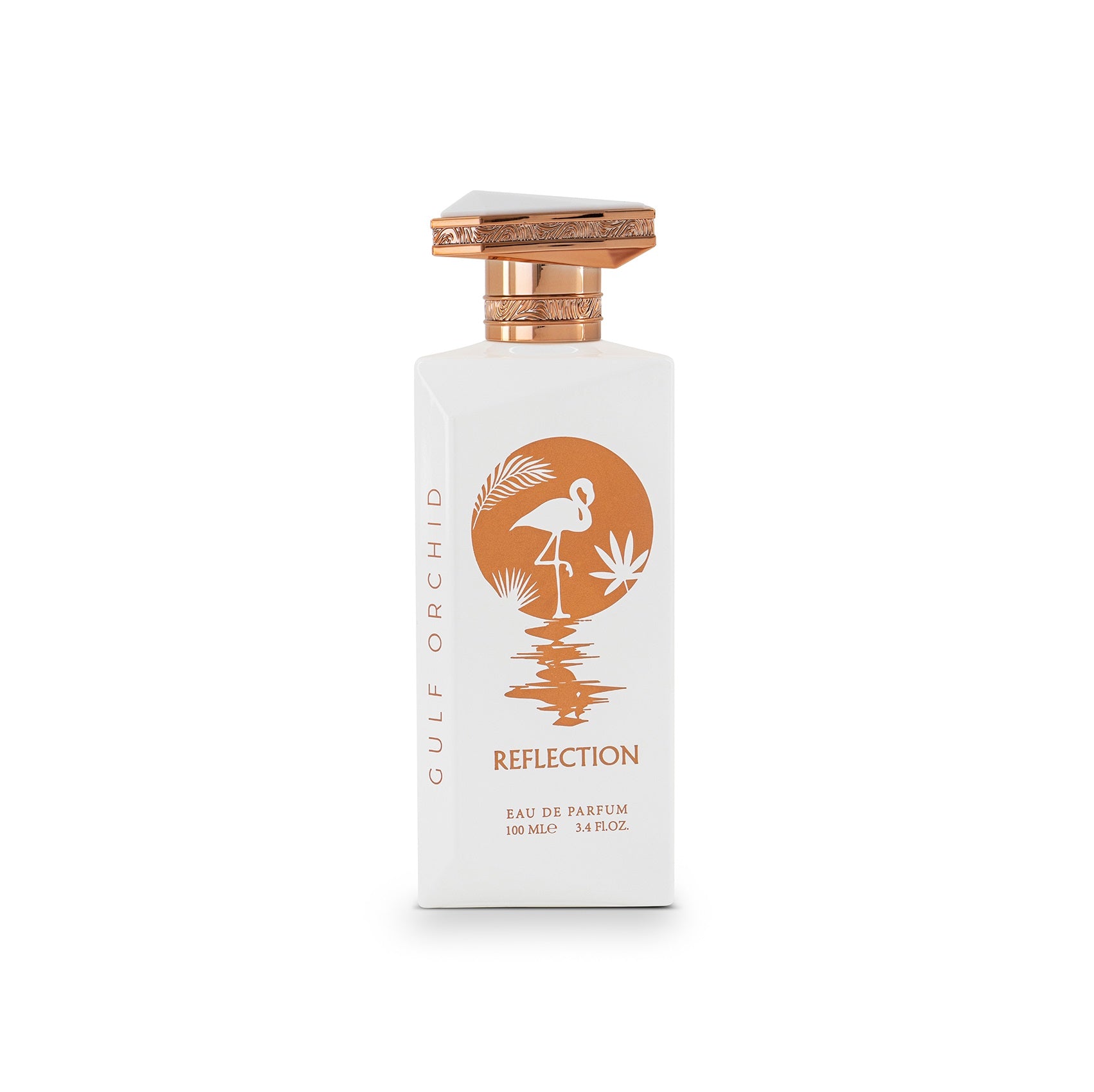 Gulf Orchid Reflection Eau De Parfum Perfumes Floral, Sweet Red Fruits, Rose, Bergamot Jasmine, Cedarwood, Orris, Caramel Musk, Vanilla, Patchouli