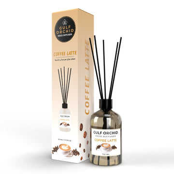 Gulf Orchid Coffee Latte Reed Diffuser Eau De Parfum Reed Diffuser