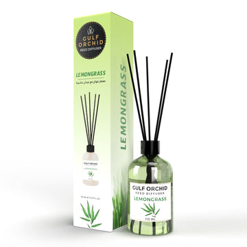 Gulf Orchid Lemongrass Reed Diffuser Eau De Parfum Reed Diffuser