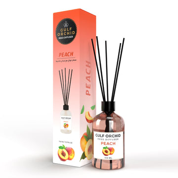 Gulf Orchid Peach Reed Diffuser Eau De Parfum Reed Diffuser
