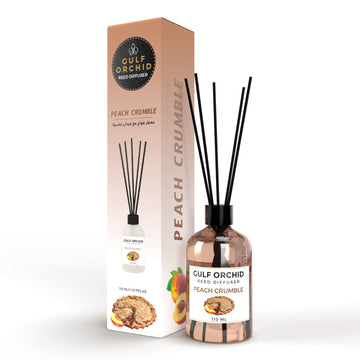 Gulf Orchid Peach Crumble Reed Diffuser Eau De Parfum Reed Diffuser