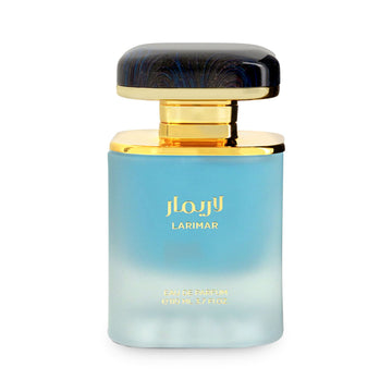 Maison Asrar Larimar Eau De Parfum Perfumes Aromatic, Ambery Nutmeg, Pink Pepper, Cardamom, Grapefruit Cashmere, Patchouli, Lavender, Leather Tonka, Ambergris, Vetiver, Moss