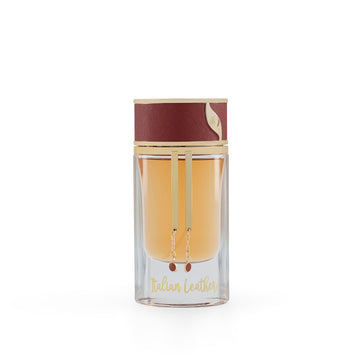 Maison Asrar Italian Leather Eau De Parfum Perfumes  Woody , Leather Saffron, Thyme, Raspberry Olibanum, Jasmine Ambergris, Leather, Oud