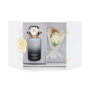 Maison Asrar Lolita Eau De Parfum Perfumes  Floral , Woody Red Fruits, Citrus, Ylang-Ylang, Blackcurrant Jasmine, Peach, Tuberose, Orange Blossom Amber, Vanilla, Musks, Patchouli, Woody