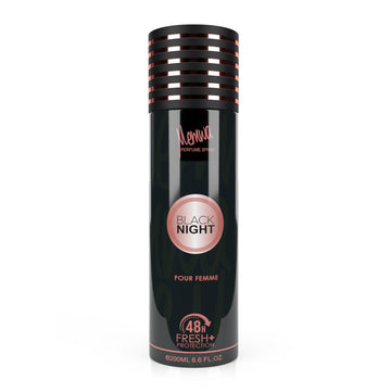Memwa Black Night Perfume Spray Eau De Parfum Deodorant