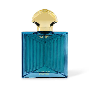 Gulf Orchid Pacific Eau De Parfum Perfumes Oriental , Woody Mandarin, Orris, Cardamom, Green, Aromatic Sage, Watery, Fresh Flowers, Cashmere Wood Marine, Leather, Vetiver, Vanilla, Musks