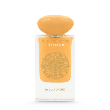 Gulf Orchid Piã‘A Colada Musk Eau De Parfum Perfumes Musky , Fruity Mandarin, Coconut, Pineapple Lily Of The Valley, Rose, Violet Ambergris, Musk, Vanilla