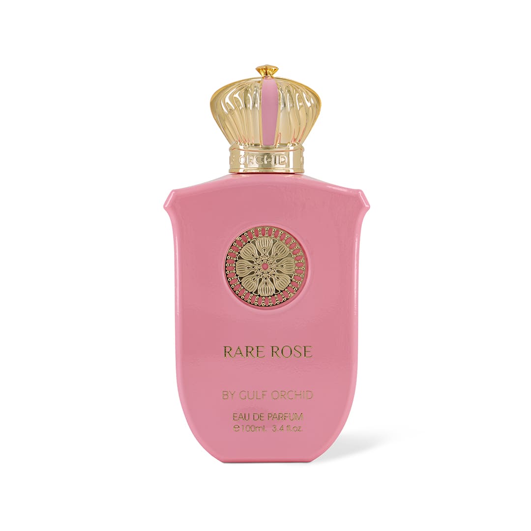 Gulf Orchid Rare Rose Eau De Parfum Perfumes Floral , Woody , Musky Coffee Rose, Jasmine, Orris Vanilla, Dry Woods, Musk