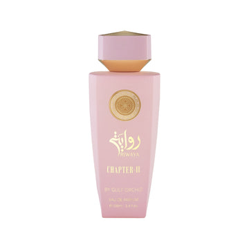 Gulf Orchid Riwaya Chapter Ii Eau De Parfum Perfumes Floral , Fruity , Spicy Passion Fruit, Peach, Saffron Jasmine, Violet, Ylang Ylang Cedarwood, Ambroxan, Vanilla