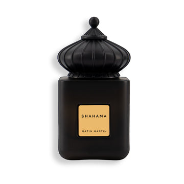 Matin Martin Shahama Eau De Parfum Perfumes Oriental Fruity, Spicy, Spicy Carnation, Oud, Geranium Leather, Woods, Balsamic