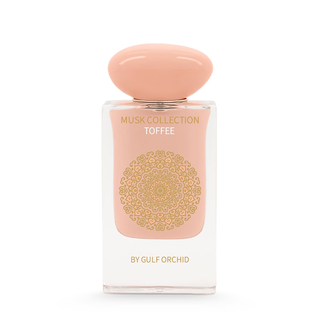 Gulf Orchid Toffee Musk Eau De Parfum Perfumes Gourmand, Musky Chocolate, Fruity, Lactonic Rose, Milk, Caramel Musk, Vanilla, Ambery