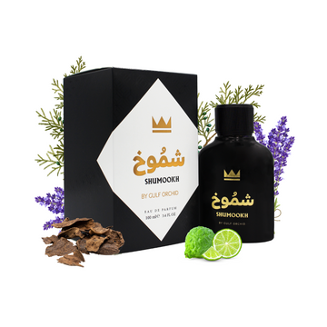 Gulf Orchid Shumookh Eau De Parfum Perfumes Woody, Citrus, Spicy Bergamot, Pink Pepper, Elemi Incense, Cypress, Juniper Patchouli, Dry Wood, Vetiver