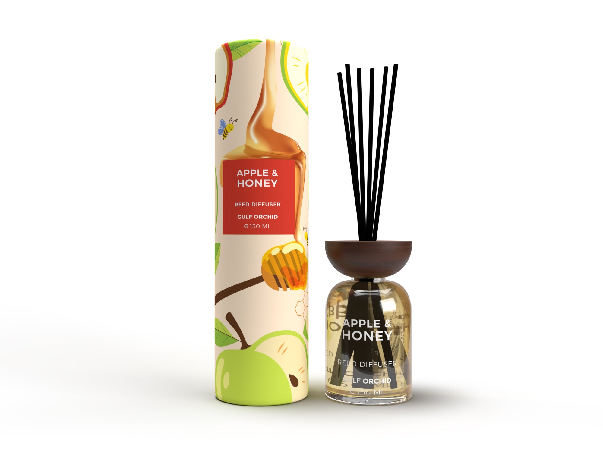 Apple & Honey by Gulf Orchid Reed Diffuser 150ml