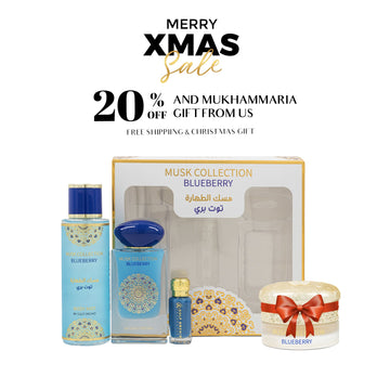 The Viral Musk Gift Set with A free Mukhmaria gift from us (Blueberry)