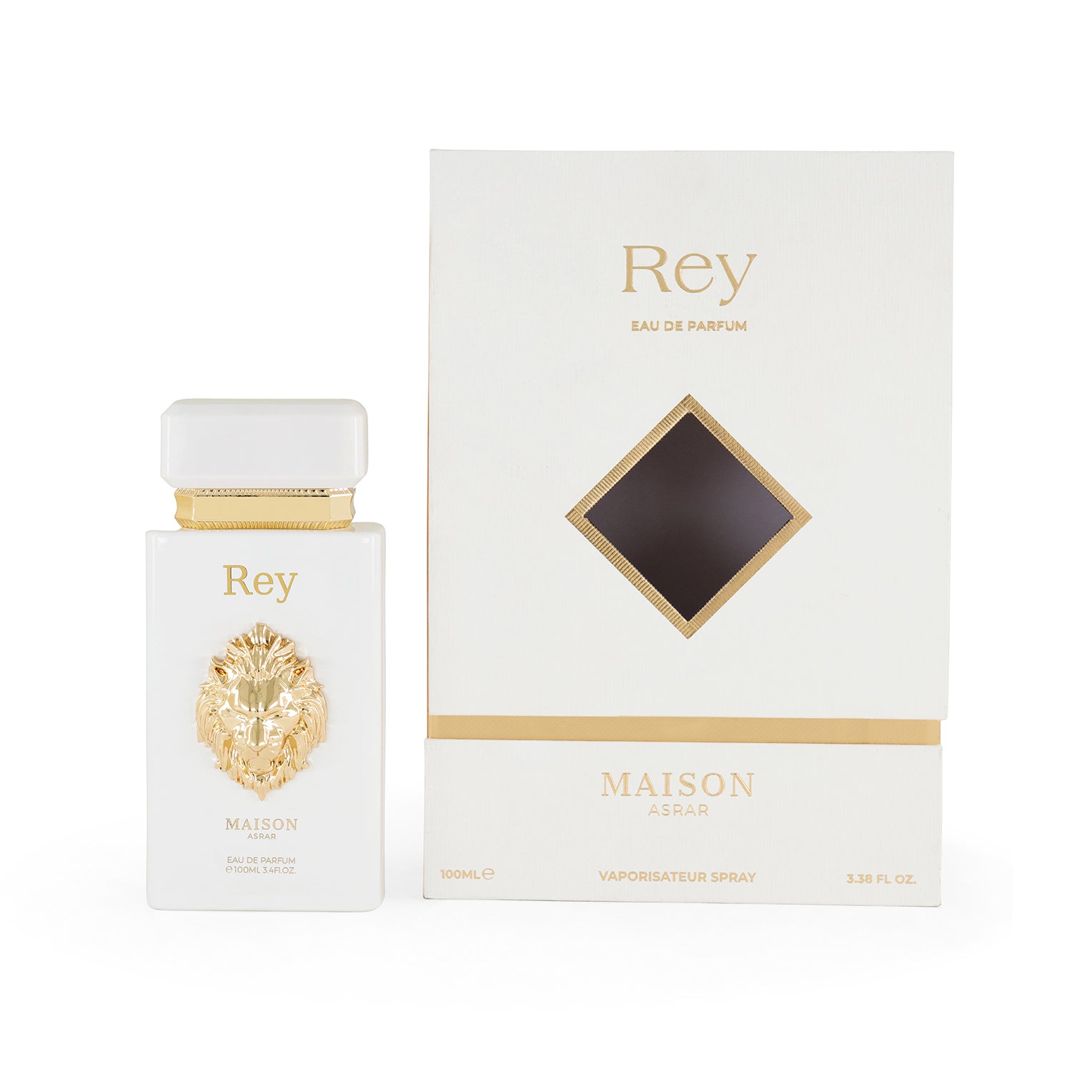 Maison Asrar perfume Rey perfum For men Family: Fougere Ambery
Notes: Geranium, Bergamot, Grapefruit, Tonka, Aromatic, Black Pepper, Musk, Ambergris, Vanilla