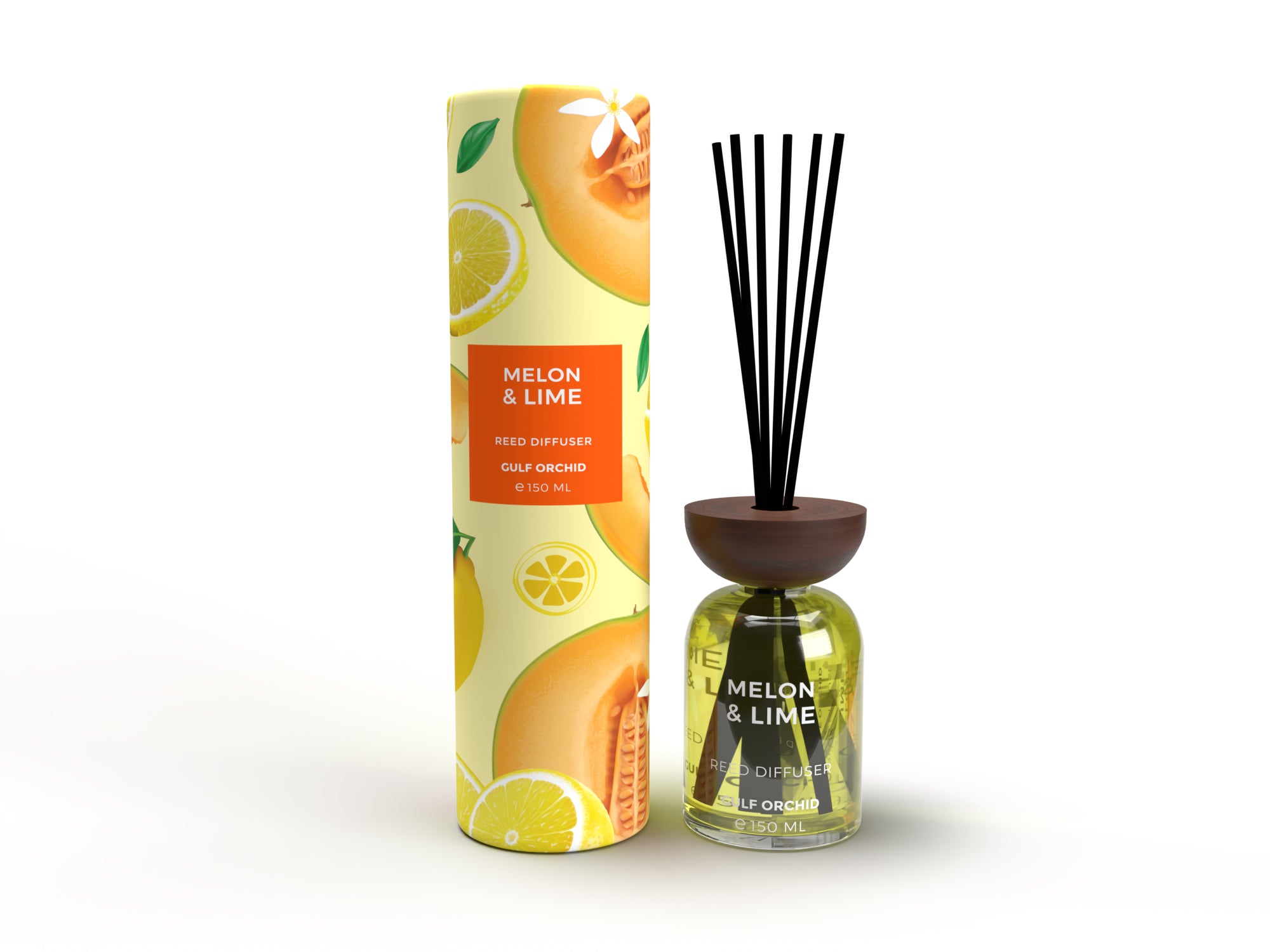 Melon & Lime By Gulf Orchid Reed Diffuser 150ml